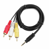 3RCA  Audio_Video Cable Cord